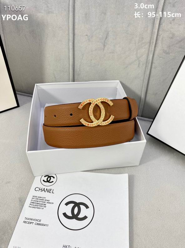 Chanel Belt 30mmX95-115cm 8L (6)